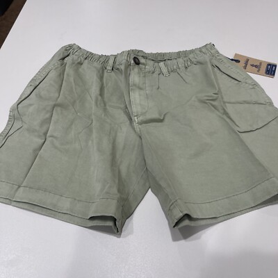 Chubbies The Problem Solvers 7.0  Originals Stretch Twill Shorts Green XL