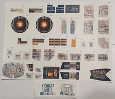 Vintage Star Wars Y-Wing Replacement Toy Sticker - Peel & Stick - No Need To Cut