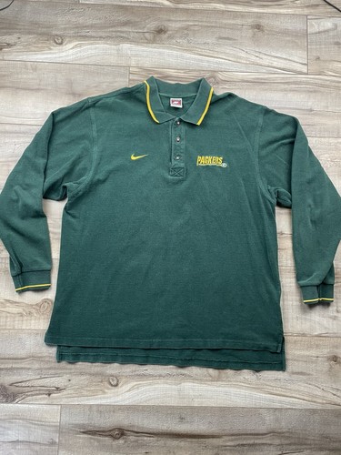 Nike Green Bay Packers Polo Shirt Adult 