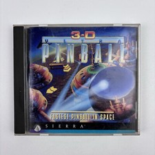 3-D Ultra Pinball: Fastest Pinball in Space PC Windows 95 / Mac, 1995 CD-ROM