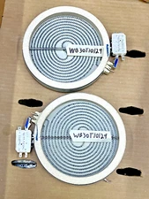 2 Range Dual Radiant Surface Element 6" WB30T10129 GE JP5030DJBB Cooktop Z23-22C