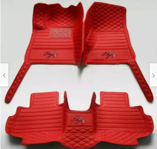 Fit For Dodge Charger Challenger RT 2006-2024 Car Floor Mats Leather Waterproof - Picture 26 of 35