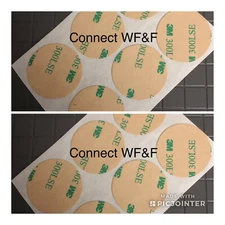 12 Premium Double Sided Replacement Sticky Pads For Phone Holder Grip Mount