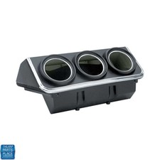 1967 Camaro Firebird Console Gauge Housing Assembly 1967 Camaro Firebird Console Gauge Housing Assembly