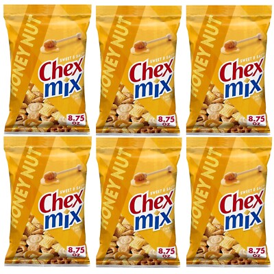 Chex Mix Chex Snack Mix HONEY NUT Sweet Salty Bags