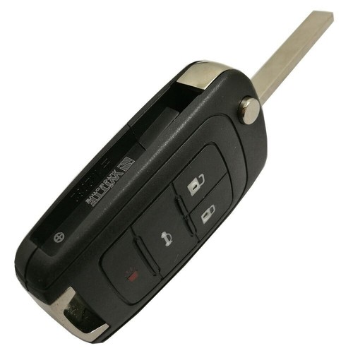 4 Buttons Flip Keyless Entry Remote Folding Key Fob Shell For Buick Lacrosse 10- - Picture 4 of 7