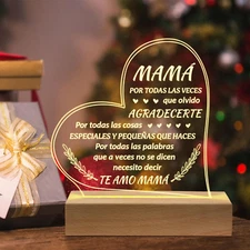 Regalos para el Dia de la Madre, Mamá- Engraved As the Picture