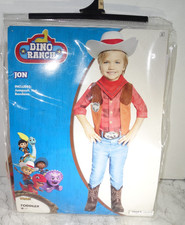 Dino Ranch Jon Cowboy Toddler Child Spirit Halloween Dress Up Costume 2T