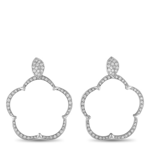 Pasquale Bruni 18K White Gold 0.73ct Diamond Earrings PB42-050225