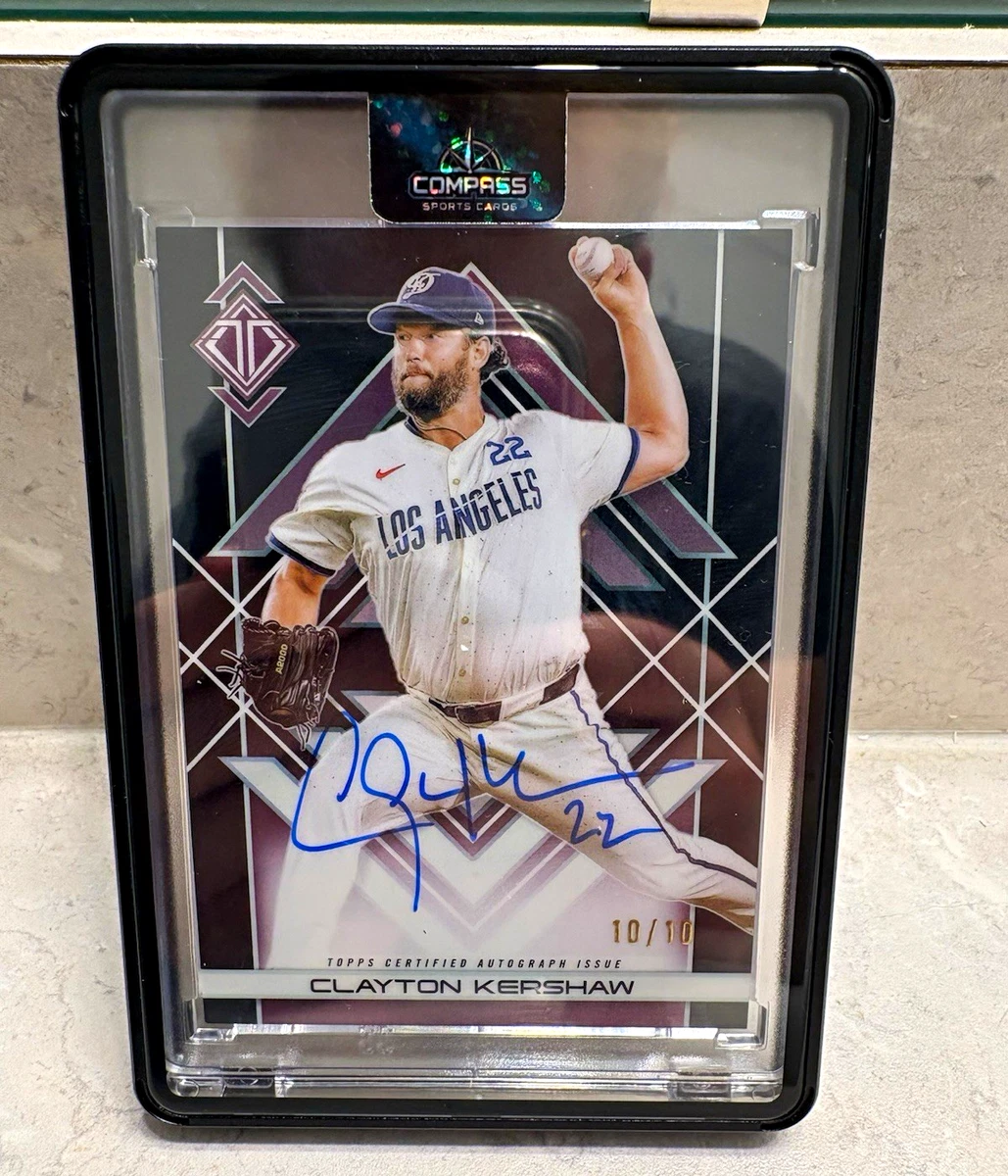 Clayton Kershaw Serial Numbered Baseball Sports Trading Cards for