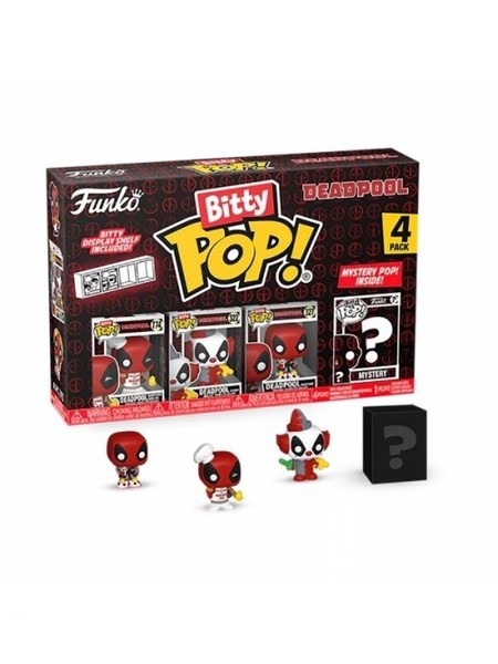 Gadget - Marvel: Funko Bitty Pop! - Deadpool - Bbq Master 4 Pack -D- Funko-image