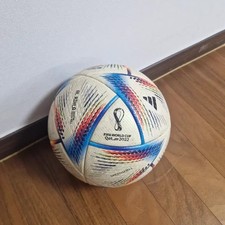 Qatar World Cup Official Soccer Ball Al Rihla Used Good Condition