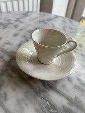 Sophie Conran for Portmeirion Espresso Cup and Saucer set White 