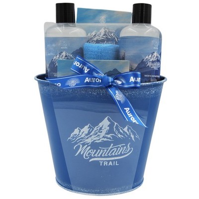 AURORA Herren-Geschenkset  Mountains Trail - Eiche & Zitrus 