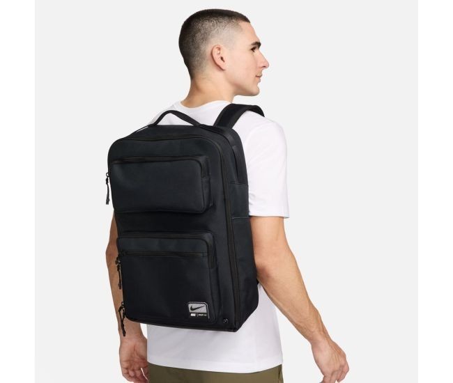 Nike Utility Speed Backpack Gym Bag Travel Black Hiking Camping