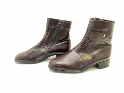 Bally Damen Stiefel Stiefelette Ankle Boots Rot Gr. 41,5 (UK 8)