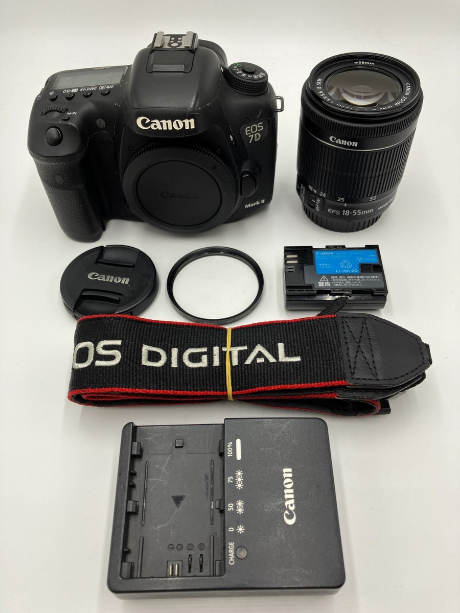 Canon EOS 7D MarkⅡ /CANON EF-S 18-55mm Canon EOS 7D Mark II 18-55mm Lens DSLR Camera Kit | eBay
