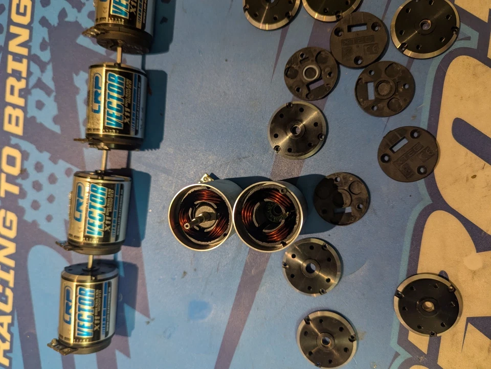 LRP Vector X11 Brushless Modified Motoren als Ersatzteile. Konvolut. Vintage - Bild 3 von 3