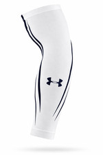 Under Armour Unisex Team Shooter Arm Sleeves Combo Navy/White L-XL