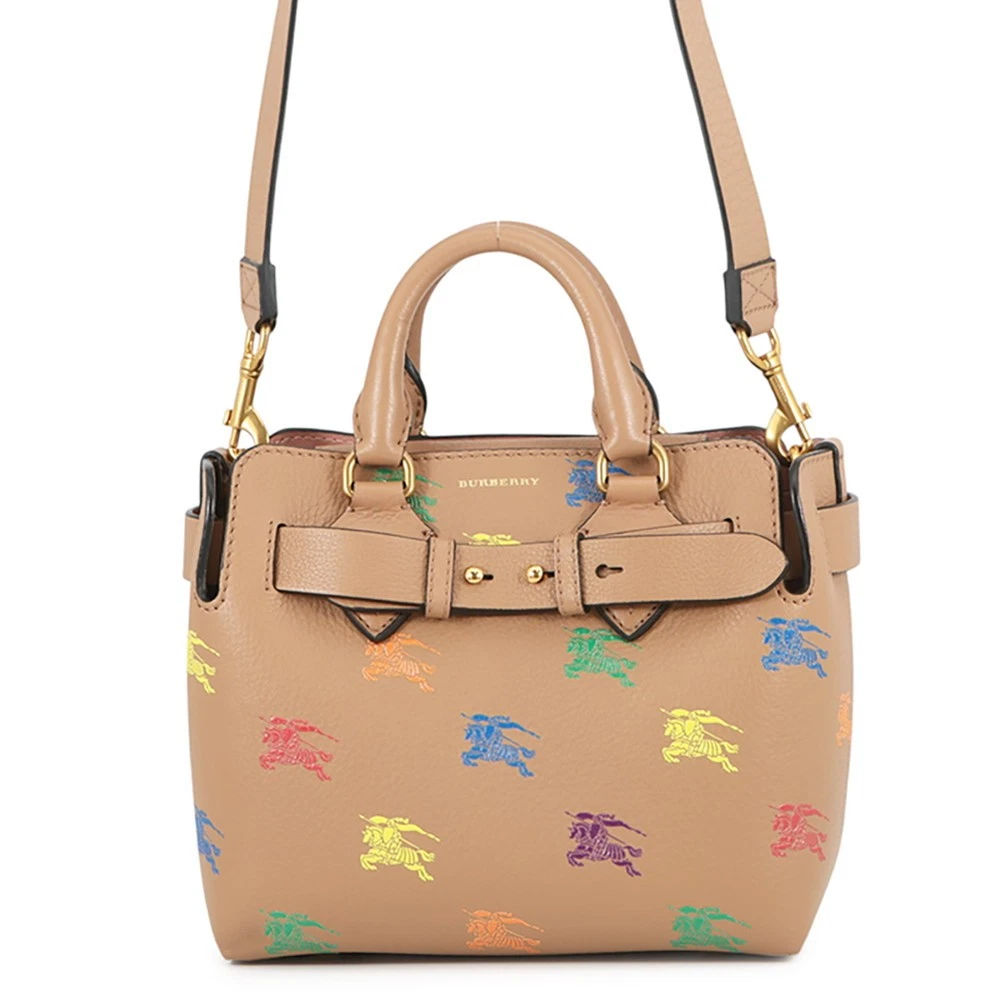 Burberry — BURBERRY Belt 2wayTote Bag Leather Brown/Multicolor 8006484