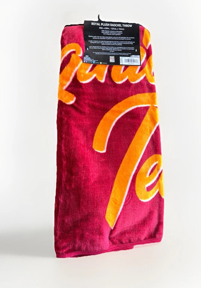 Cobertor Northwest NCAA Virginia Tech Hokies Royal Plush Raschel 50"x60" - Imagem 2 de 3