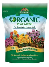 Espoma Organic Sphagnum Peat Moss 8 qt Hydroponic Essentials PTM8 6-PACK 