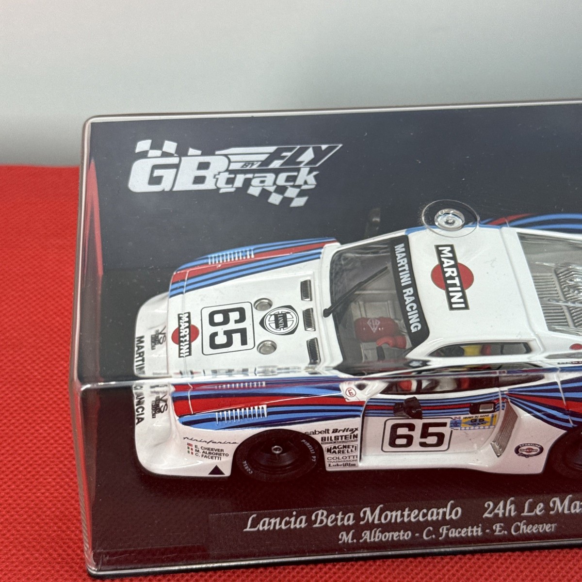 Fly GB34 Lancia Beta Montecarlo 24h Le Mans 1981 #65 NEW TEAM 01