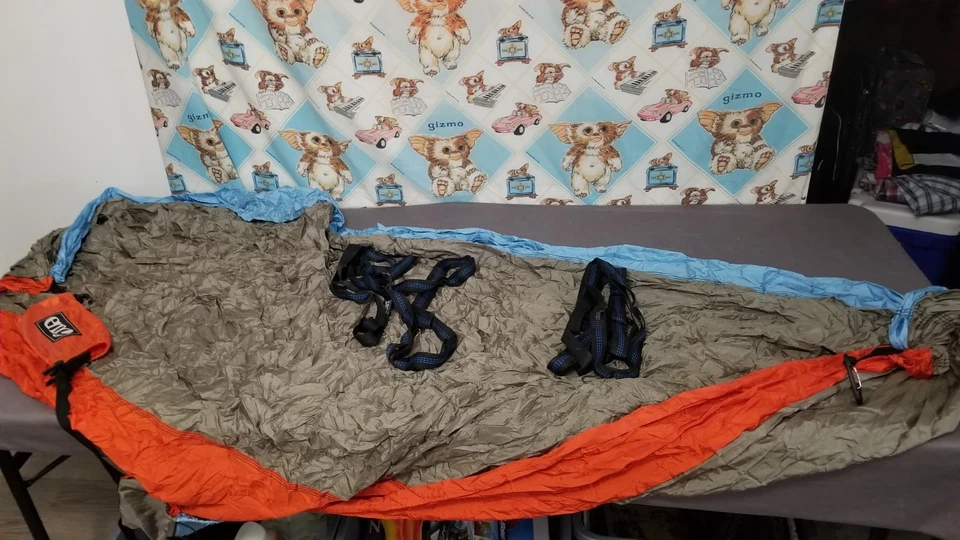 Hamaca Eno Doble Nido Multicolor Con Correas Foto 2 de 2