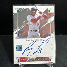12/25 RAY LANKFORD HOLO SILVER INDELIBLE INK AUTO 2024 Panini Impeccable #II-RL