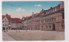 908889 Ak Kahla S.-A. - Marktplatz mit Amtsge...