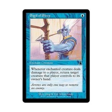 WOTC MtG Urza's Destiny Sigil of Sleep (C) EX