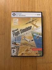 PC COMPUTER MICROSOFT FLIGHT SIMLATOR X EDIZIONE PROFESSIONAL ITALIANO COMPLETO