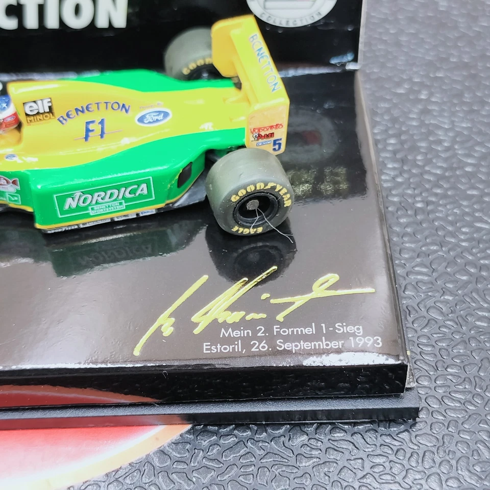 MINICHAMPS 1/64 Michael Schumacher Benetton Ford B193 Portugal 1993 MSC641112 - Image 4 of 4