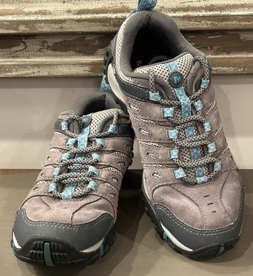 Merrell Crosslander 2 J599562 Womens Charcoal Capri Hiking Shoes Size 7.5