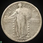 1925-P Standing Liberty Quarter - Very Fine Details