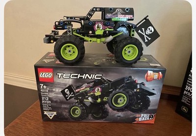 LEGO Technic Grave Digger 42118 Pull-Back Monster Jam 2-in-1 Truck