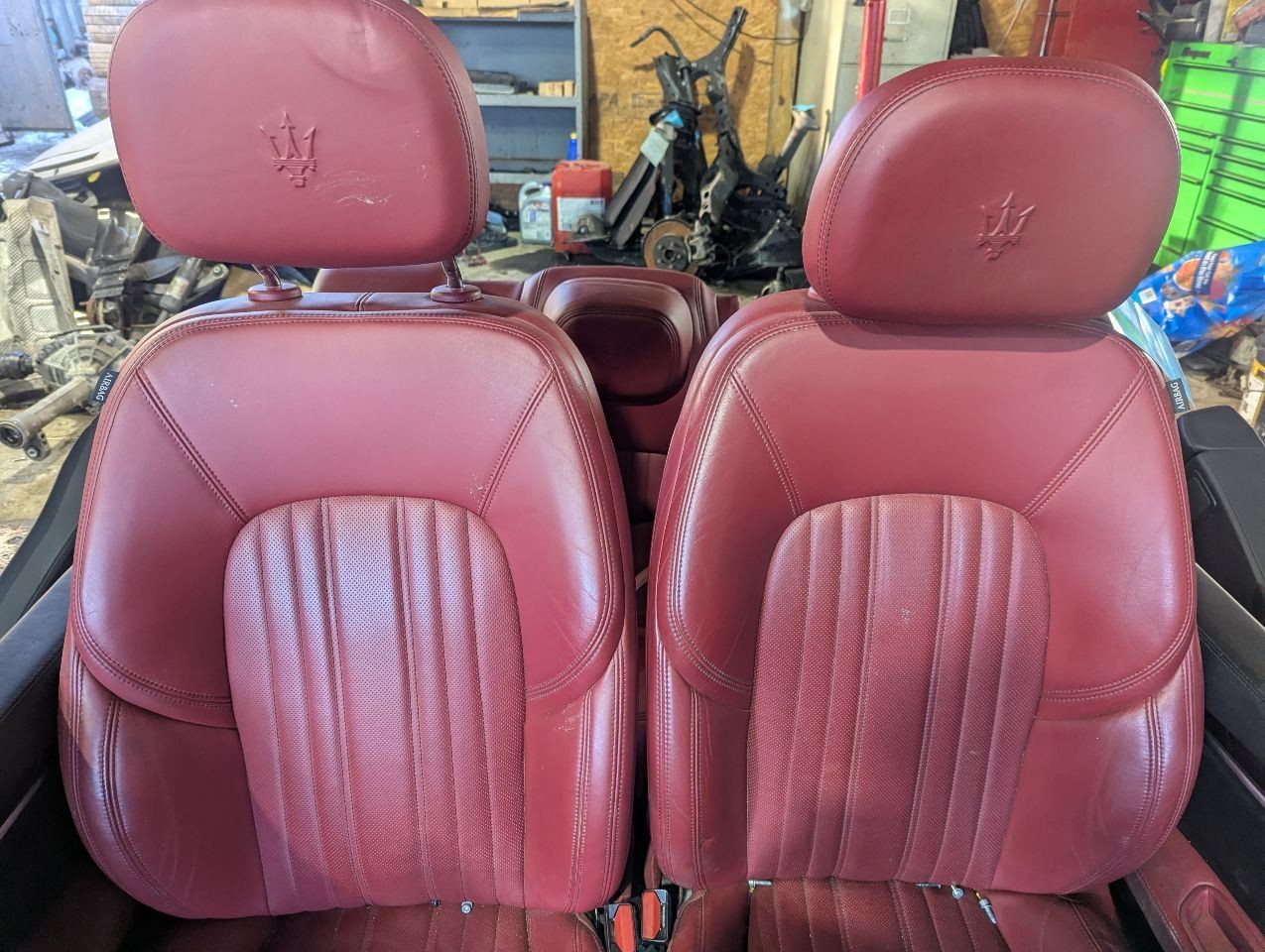 2014 - 2017 MASERATI GHIBLI RED INTERIOR SET 
