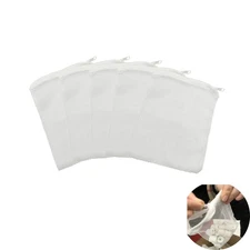 5 Pcs Tanks Filter Media Bags, Aquarium Media Bag, Aquarium Filter Bags, Fish...