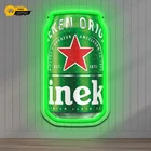 Vintage Beer Can Neon Sign Realistic LED Light for Bar Pub Man Cave Home Decor R