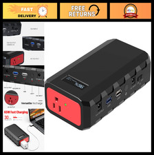 24000mAh Portable Power Bank with AC Outlet, Laptop Charger  Outdoor Generator