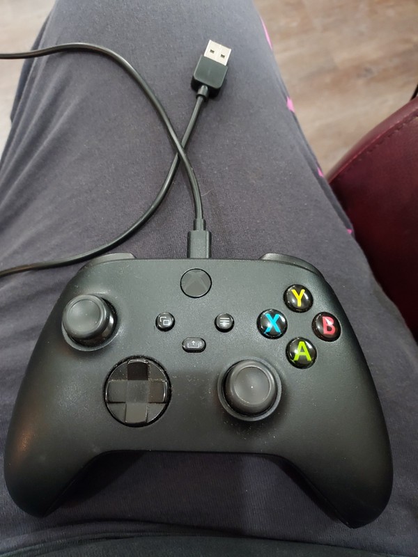 Microsoft Xbox One Wireless Controller Black TESTED WORKING USB cable