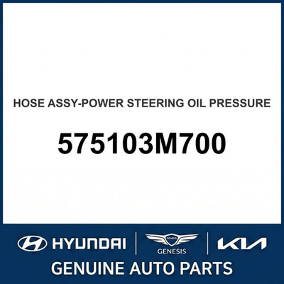 #ad #ad 2008 2014 Hyundai Genesis HOSE ASSY POWER STEERING OIL PRESSURE 575103M700 $303.32
