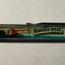 Niagara Falls New York Canada Floaty Pen Sightseeing Helicopter Moves Souvenir