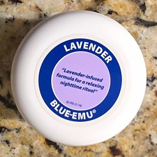 Blue-Emu Super Strength Lavender Pain Relief Cream 2 oz Dye-Free EXP 09/27