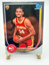 2025-26 Bowman Basketball CHROME BCV-23 Asa Newell, Atlanta Hawks RC