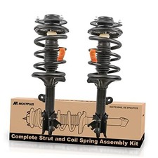 Pair Front Complete Coil Spring Strut Assembly Compatible With 2005-2009