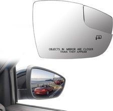 Passenger Right Side View Heated Mirror Glass Replacement for 2012 2013 2014