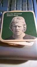 HAAKE BECK: Werder Brema 1976 ALBERT VOSS