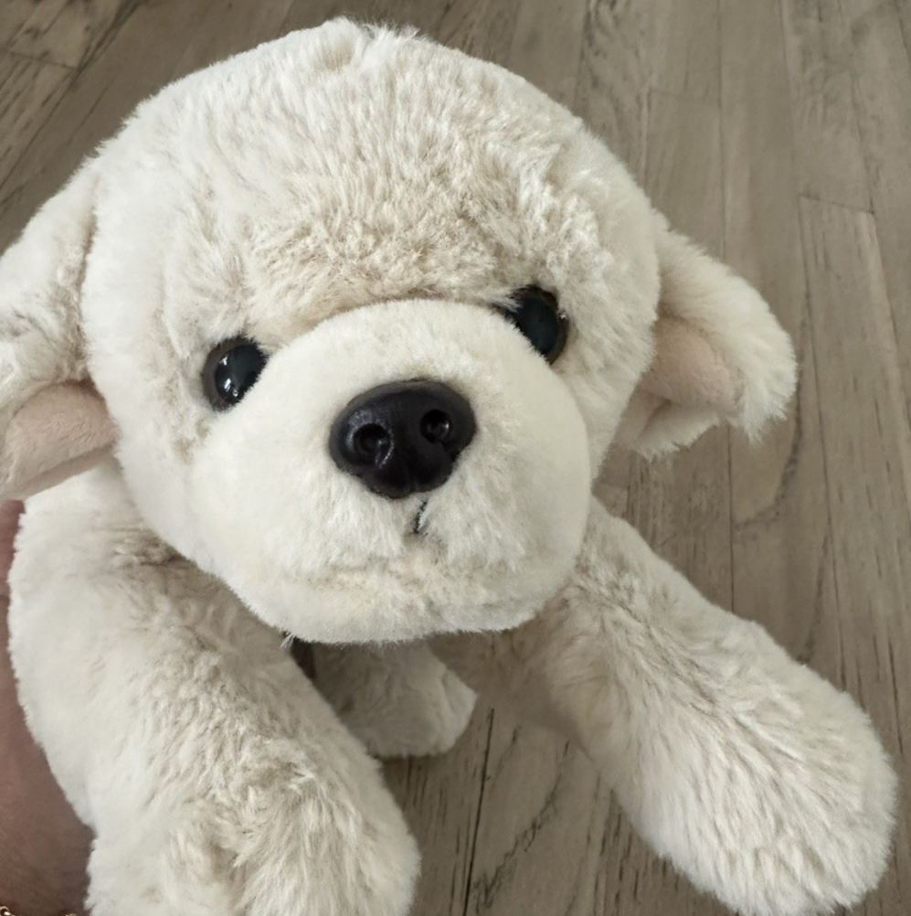 FAO SCHWARTZ Golden Lab Retriever Puppy Dog Stuffed Plush 16