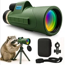 Monocular Waterproof IPX7 BAK-4 Prism Scope + Smartphone Adapter & Tripod